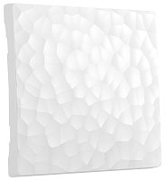 Лицевая панель Werkel Hammer для 1-кл. выключателя белый